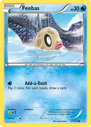 Feebas 027/124 - Common