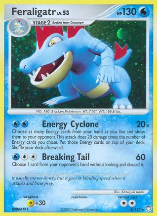 Feraligatr 008/123/123 - Holo Rare - Holofoil