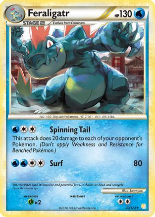 Feraligatr 020/123 - Rare