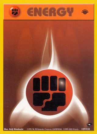Fighting Energy 127/132/132 - Common - 1st Edition