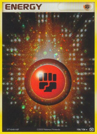 Fighting Energy 106/106/106 - Holo Rare