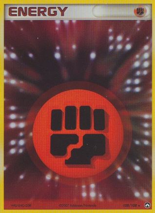 Fighting Energy 108/108/108 - Rare - Holofoil