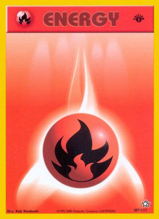 Fire Energy 107/111/111 - Common - 1st Edition