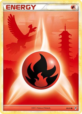 Fire Energy 089/95 - Common - Holofoil