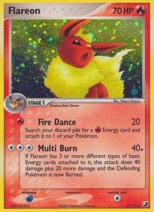 Flareon 005/115 - Holo Rare - Holofoil