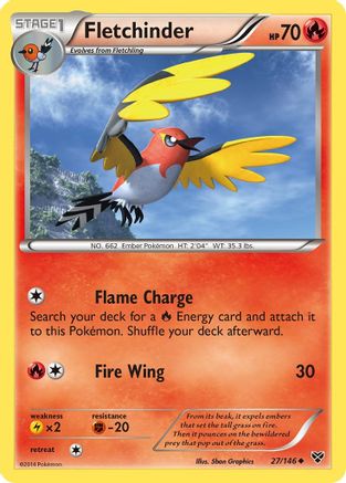 Fletchinder 027/146 - Uncommon