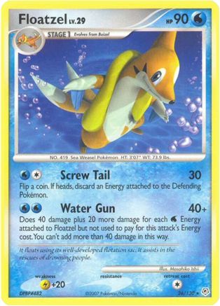 Floatzel 026/130 - Rare