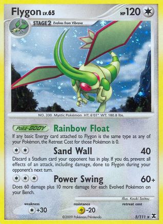 Flygon 005/111 - Holo Rare - Holofoil