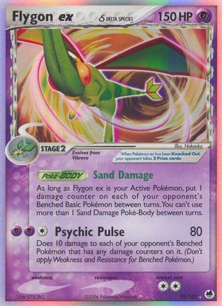 Flygon ex (Delta Species) 092/101 - Ultra Rare - Holofoil