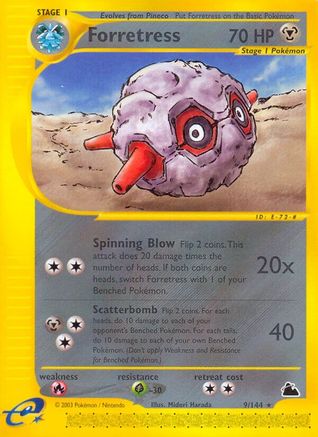 Forretress (9) 009/144 - Rare