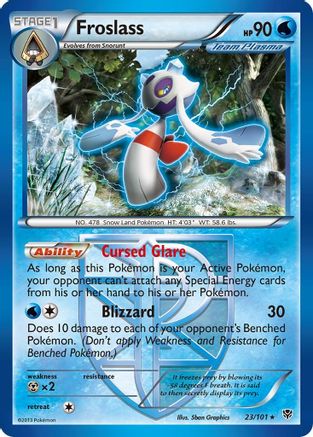 Froslass (Team Plasma) 023/101/101 - Rare