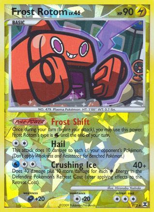 Frost Rotom RT2/111 - Ultra Rare - Reverse Holofoil