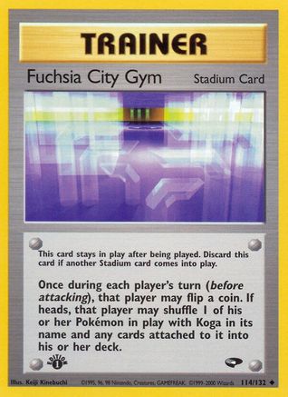 Fuchsia City Gym 114/132/132 - Uncommon - Unlimited