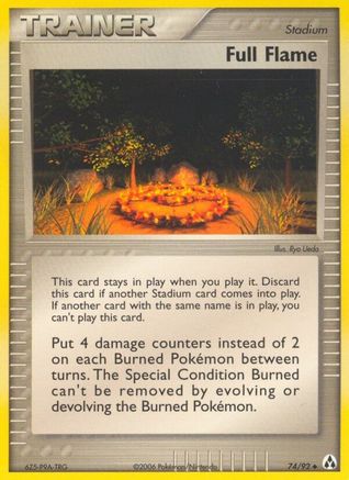 Full Flame 074/92 - Uncommon