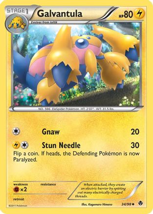 Galvantula 034/98 - Uncommon