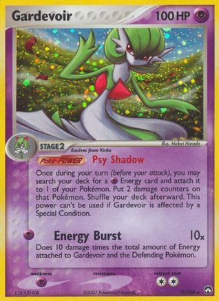 Gardevoir 009/108/108 - Holo Rare - Holofoil
