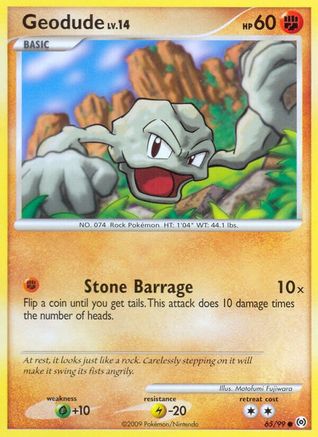Geodude 065/99 - Common