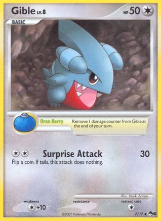 Gible 007/17 - Common