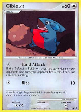 Gible 106/147 - Common