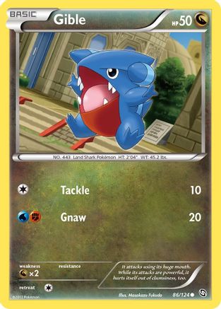Gible (86) 086/124/124 - Common