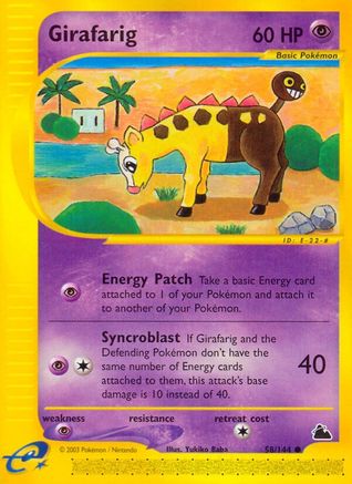 Girafarig 058/144 - Common
