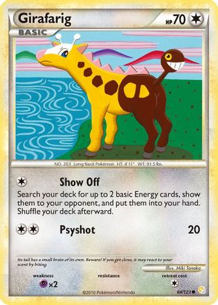 Girafarig 064/123 - Common