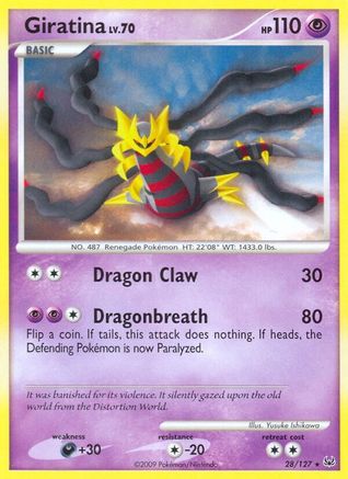 Giratina (28) 028/127 - Rare