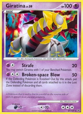 Giratina (27) 027/127 - Rare