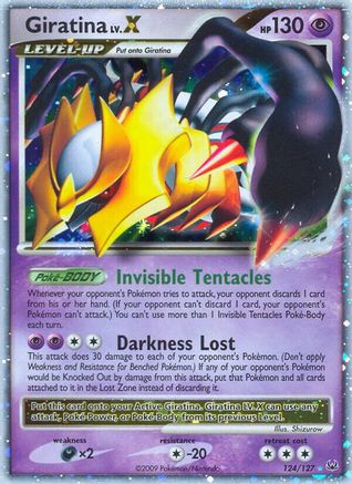Giratina LV.X 124/127 - Ultra Rare - Holofoil