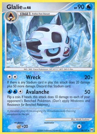 Glalie 018/99 - Rare
