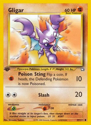 Gligar 059/111/111 - Common - Unlimited
