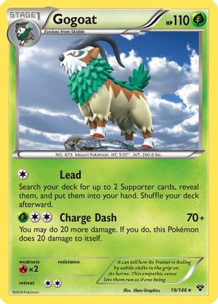 Gogoat 019/146/146 - Holo Rare - Holofoil