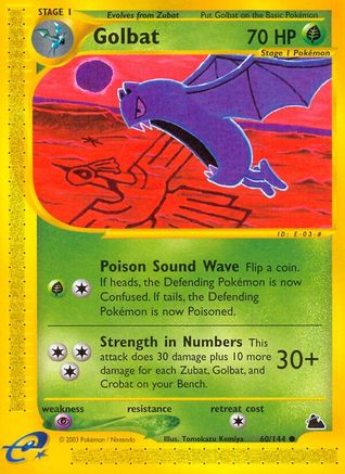 Golbat 060/144 - Common