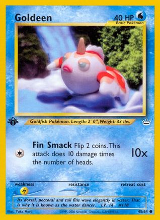 Goldeen 045/64/64 - Common - 1st Edition