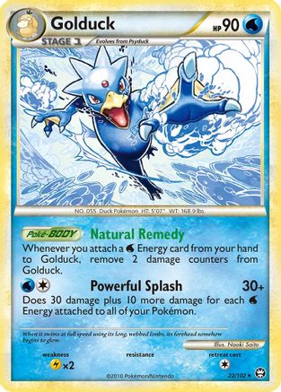 Golduck 022/102 - Rare