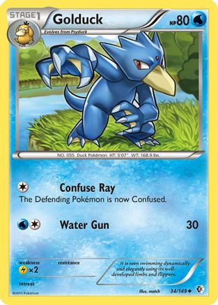 Golduck (34) 034/149 - Uncommon