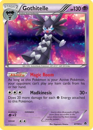 Gothitelle (47) 047/98 - Holo Rare - Holofoil