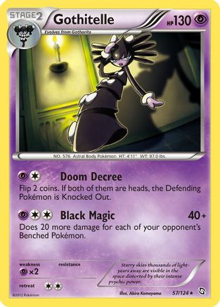 Gothitelle 057/124 - Rare