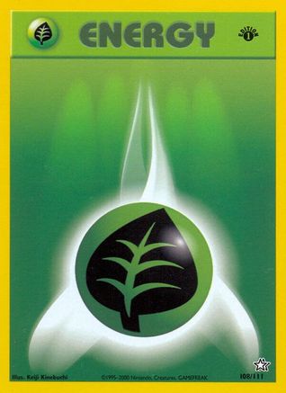 Grass Energy 108/111/111 - Common - 1st Edition
