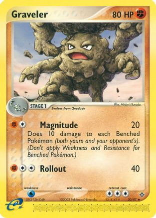 Graveler 030/097/97 - Uncommon