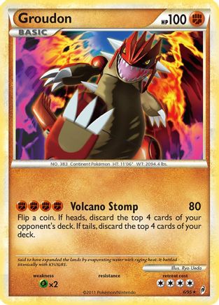 Groudon 006/95 - Holo Rare - Holofoil