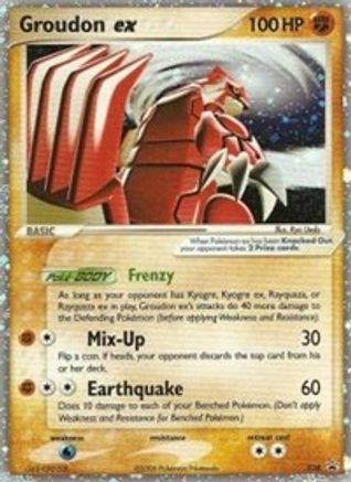 Groudon ex 038/40/40 - Promo - Holofoil