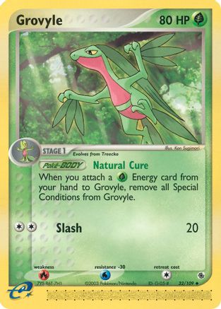 Grovyle 032/109/109 - Uncommon