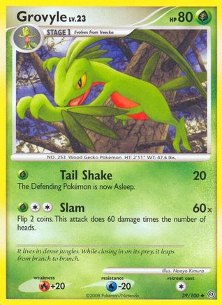 Grovyle 039/100/100 - Uncommon
