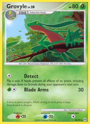 Grovyle (38) 038/99 - Uncommon