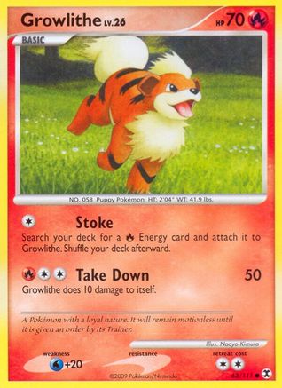 Growlithe 063/111 - Common