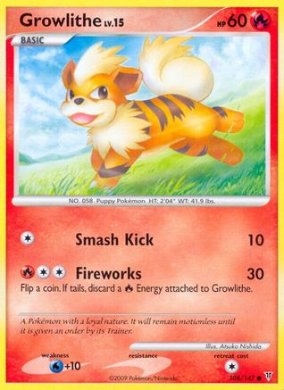 Growlithe 108/147 - Common