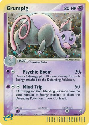 Grumpig 006/97 - Holo Rare - Holofoil