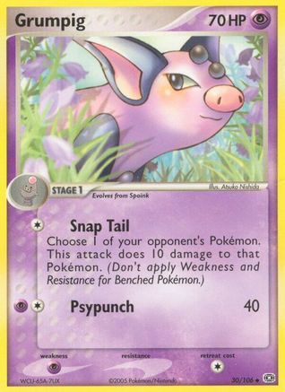 Grumpig 030/106/106 - Uncommon