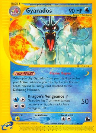 Gyarados (11) 011/144 - Rare